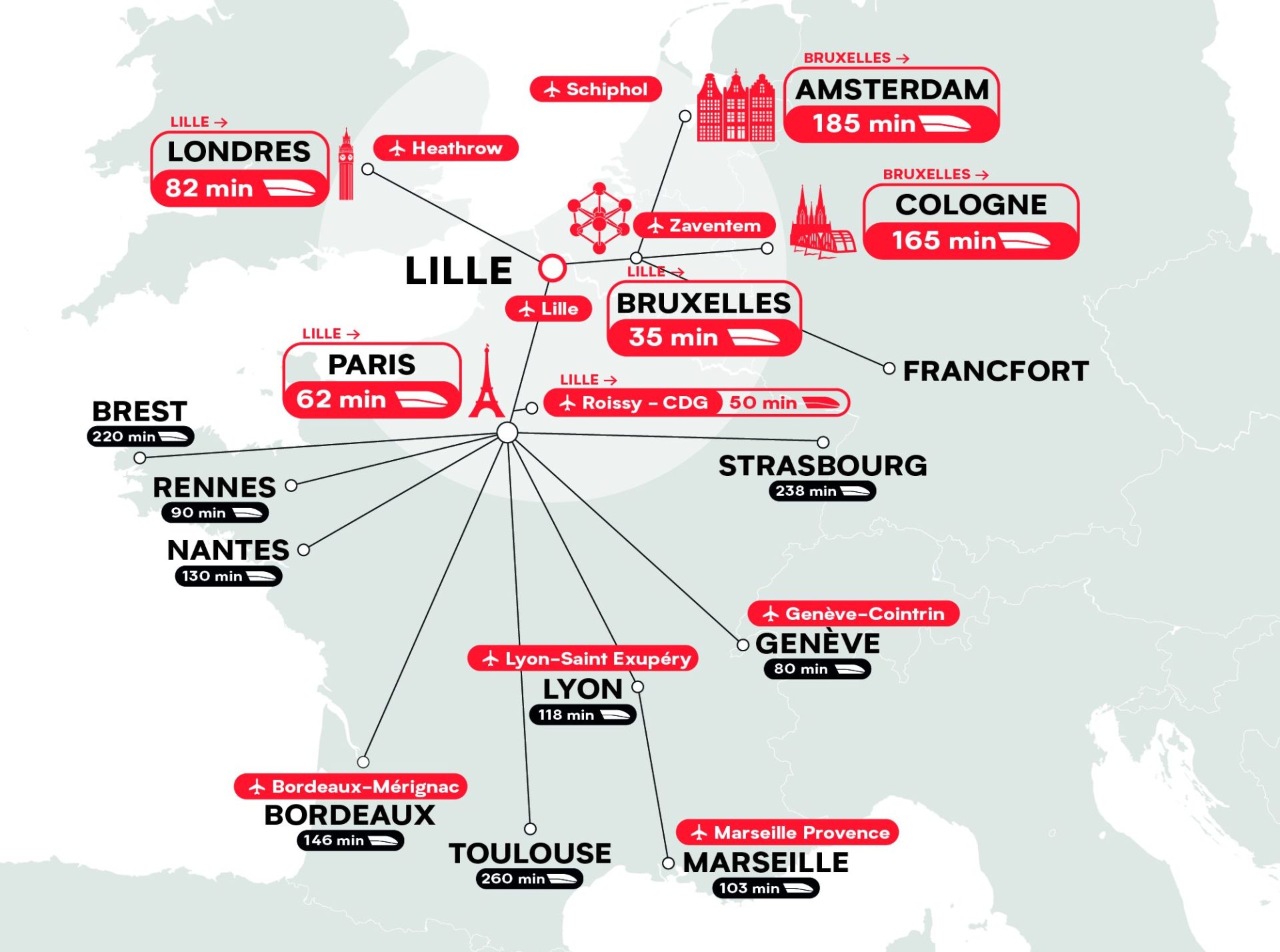 Carte Lille
