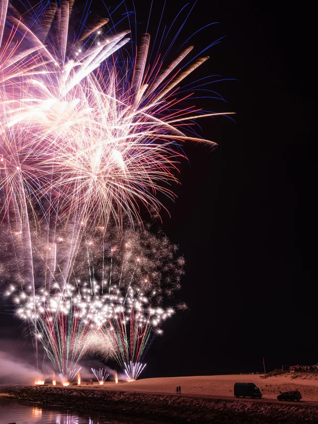 Fuegos artificiales 15 de agosto