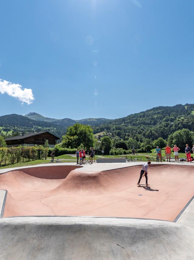 Skatepark de Saint-Gervais Mont-Blanc