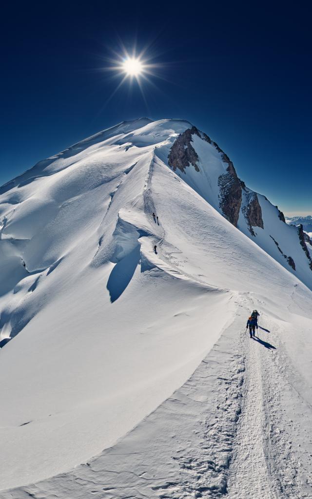 Le Mont-Blanc, sommet à Saint-Gervais