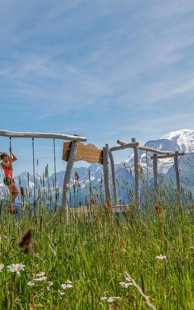Parcours Ninja du Mont-Blanc