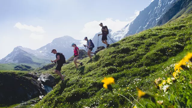 Randonnée pour experts vers les glaciers des Mines à Sainte-Foy-Tarentaise