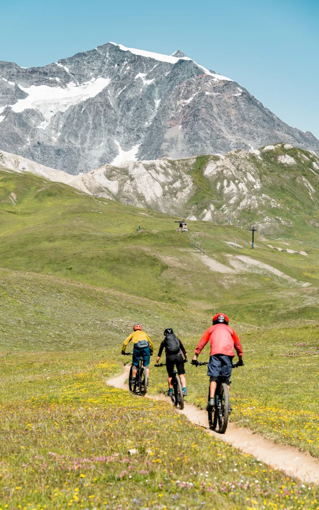 bike; bike park; landscape; sportsmen; summer; walking