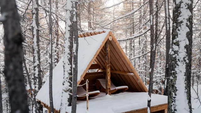 Le Village Perdu en hiver à Val d'Isère